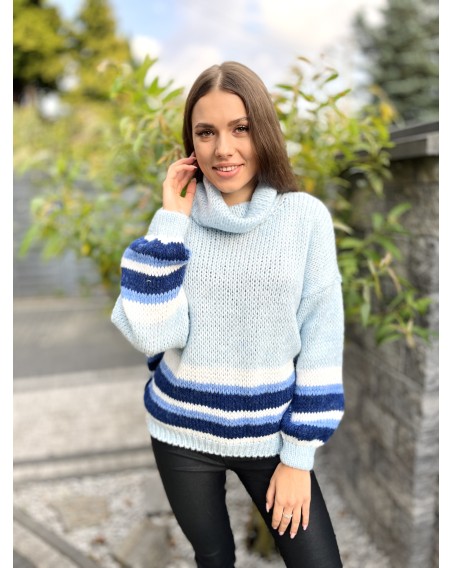 Sweter Lea błękit